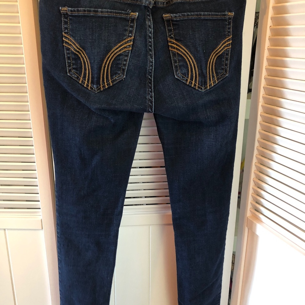Hollister low rise super skinny jeans